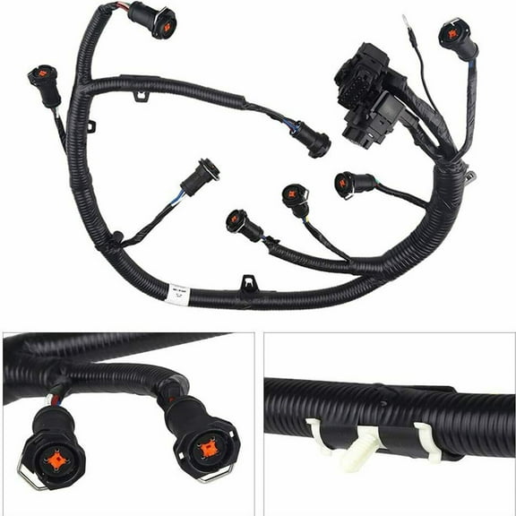Fuel Injector Module Powerstroke FICM Wiring Harness for Ford F Super Duty 6.0L