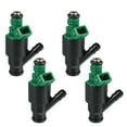 thumbnail image 1 of Fuel Injector No.0K01D-13250 Fuel Injection Nozzle for Kia Sportage Base 1998-2002 2.0L Green 4 Pcs, 1 of 6