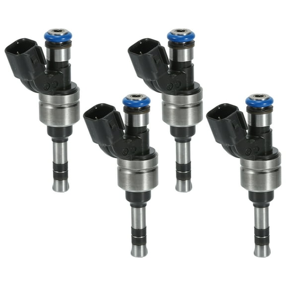 Fuel Injector No.12633789 Fuel Injection Nozzle for Chevy Equinox 11-16 2.4L Black 4 Pcs