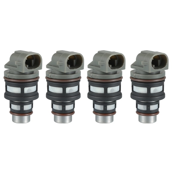 Fuel Injector No.17113124 Fuel Injection Nozzle for Chevrolet S10 94-99 2.2L Black 4 Pcs