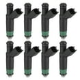 thumbnail image 1 of Fuel Injector No.53032704AB Fuel Injection Nozzle for Dodge for Ram 1500 2004-2007 4.7L Black 8 Pcs, 1 of 7