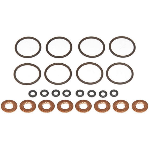 Fuel Injector O-Ring - Compatible with 2011 - 2019 Ford F-250 Super Duty 6.7L V8 2012 2013 2014 2015 2016 2017 2018