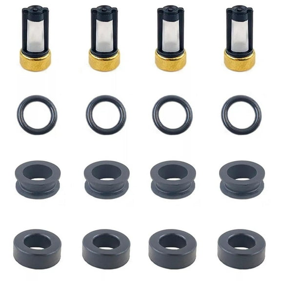 Fuel Injector Repair Kit Filter Oring Cap 23250-21020 For Toyota Prius 1.5l 2001 to 2009