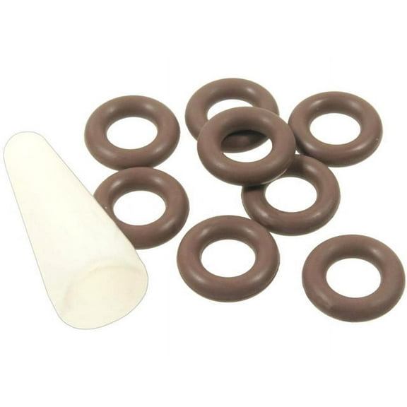 Fuel Injector Seal Kit - Compatible with 1983 - 1989 Volvo 245 2.3L 4-Cylinder 1984 1985 1986 1987 1988
