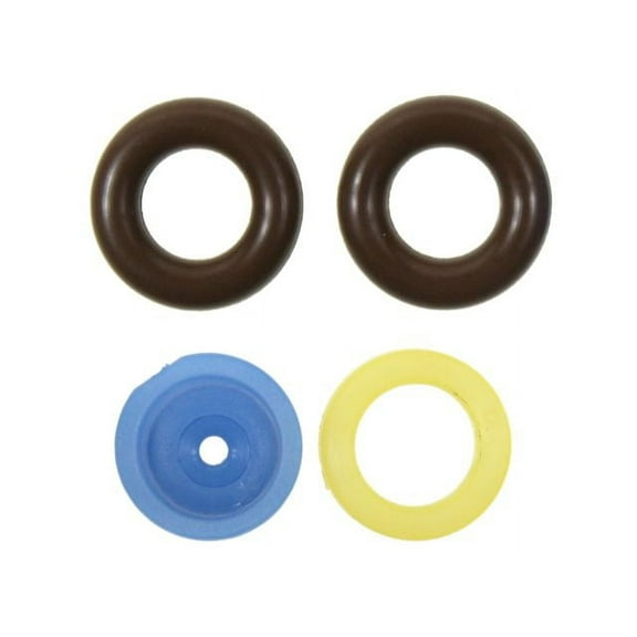 Fuel Injector Seal Kit - Compatible with 1990 - 1993 Volvo 240 2.3L 4-Cylinder 1991 1992
