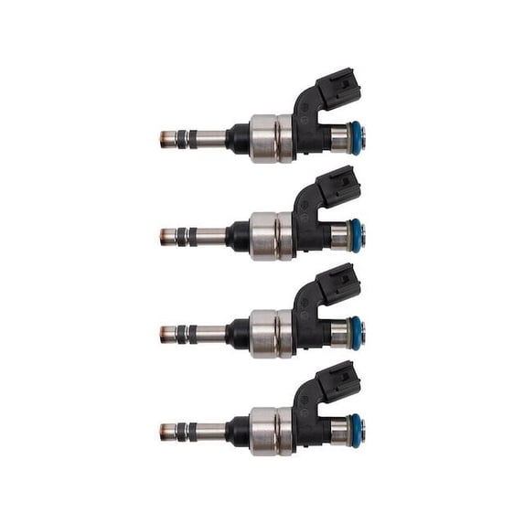 Fuel Injector Set 4 Piece - Compatible with 2012 - 2015 Chevy Captiva Sport 2.4L 4-Cylinder 2013 2014