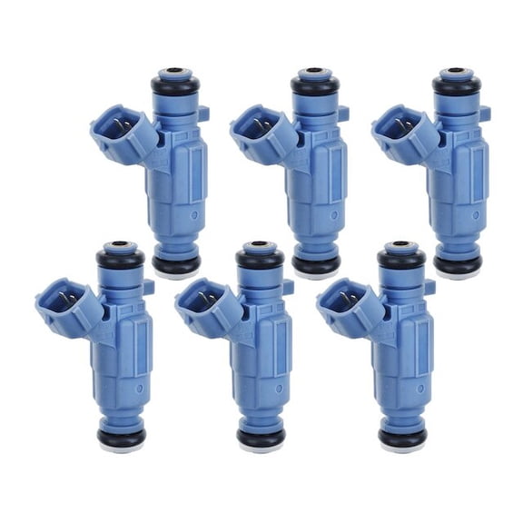 Fuel Injector Set 6 - Compatible with 2002 - 2005 Hyundai XG350 3.5L V6 2003 2004