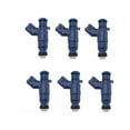 thumbnail image 1 of Fuel Injector Set 6 Piece - Compatible with 2008 - 2009 Pontiac G8 3.6L V6, 1 of 2