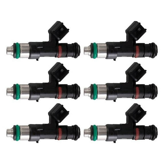 Fuel Injector Set 6 Piece - Compatible with 2008 - 2010 Saturn Vue 3.6L V6 2009