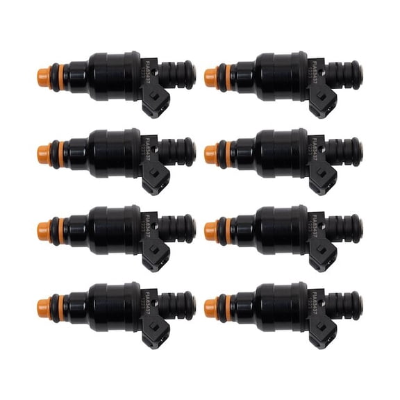 Fuel Injector Set 8 Piece - Compatible with 1993 Dodge D150 5.9L V8
