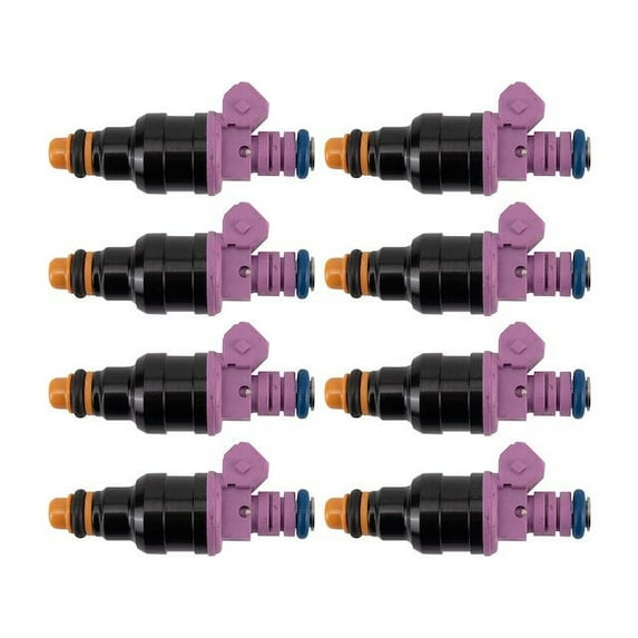 Fuel Injector Set 8 Piece - Compatible with 1997 - 2002 Ford Expedition 1998 1999 2000 2001