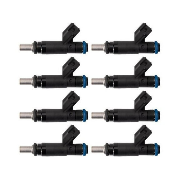 Fuel Injector Set 8 Piece - Compatible with 2005 - 2009 Jeep Grand Cherokee 2006 2007 2008