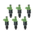 thumbnail image 1 of Fuel Injector Set of 6 - Compatible with 1991 - 1995 Mitsubishi 3000GT 3.0L V6 Naturally Aspirated 1992 1993 1994, 1 of 1