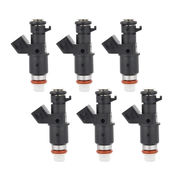 Fuel Injector Set of 6 Compatible with Honda Pilot 2012-2015 3.5L V6 - FJ1204