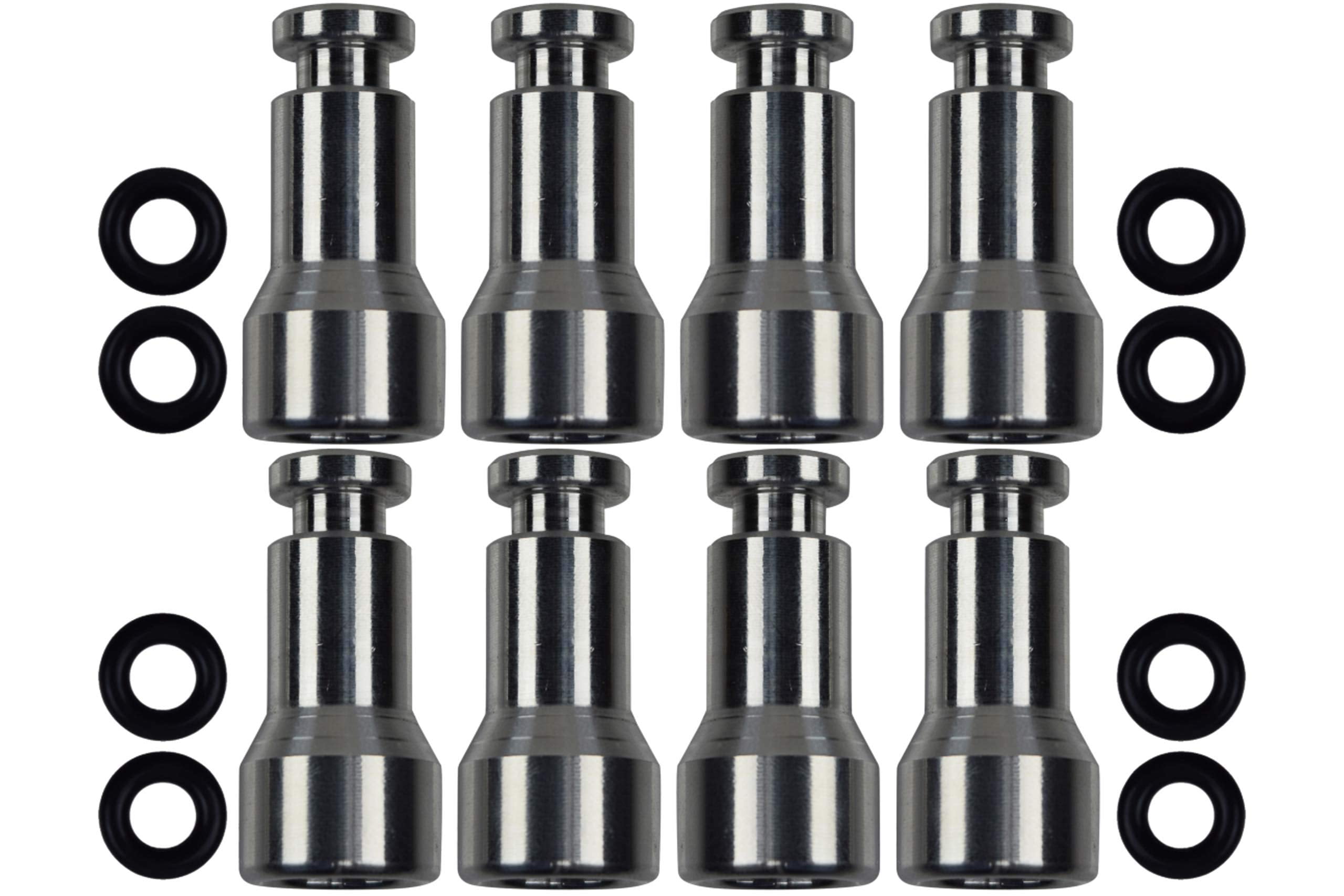 Fuel Injector Spacer 8pc Set LS1 Intake Manifold/Fuel Rail to LS3 LSA
