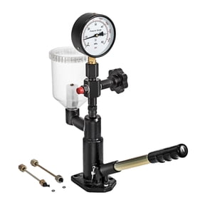 Fuel Injector Tester 6000PSI With DualScale Gauge Engine FuelTest Tool Injector Nozzle Pop Pressure Tester ,Easy to Install