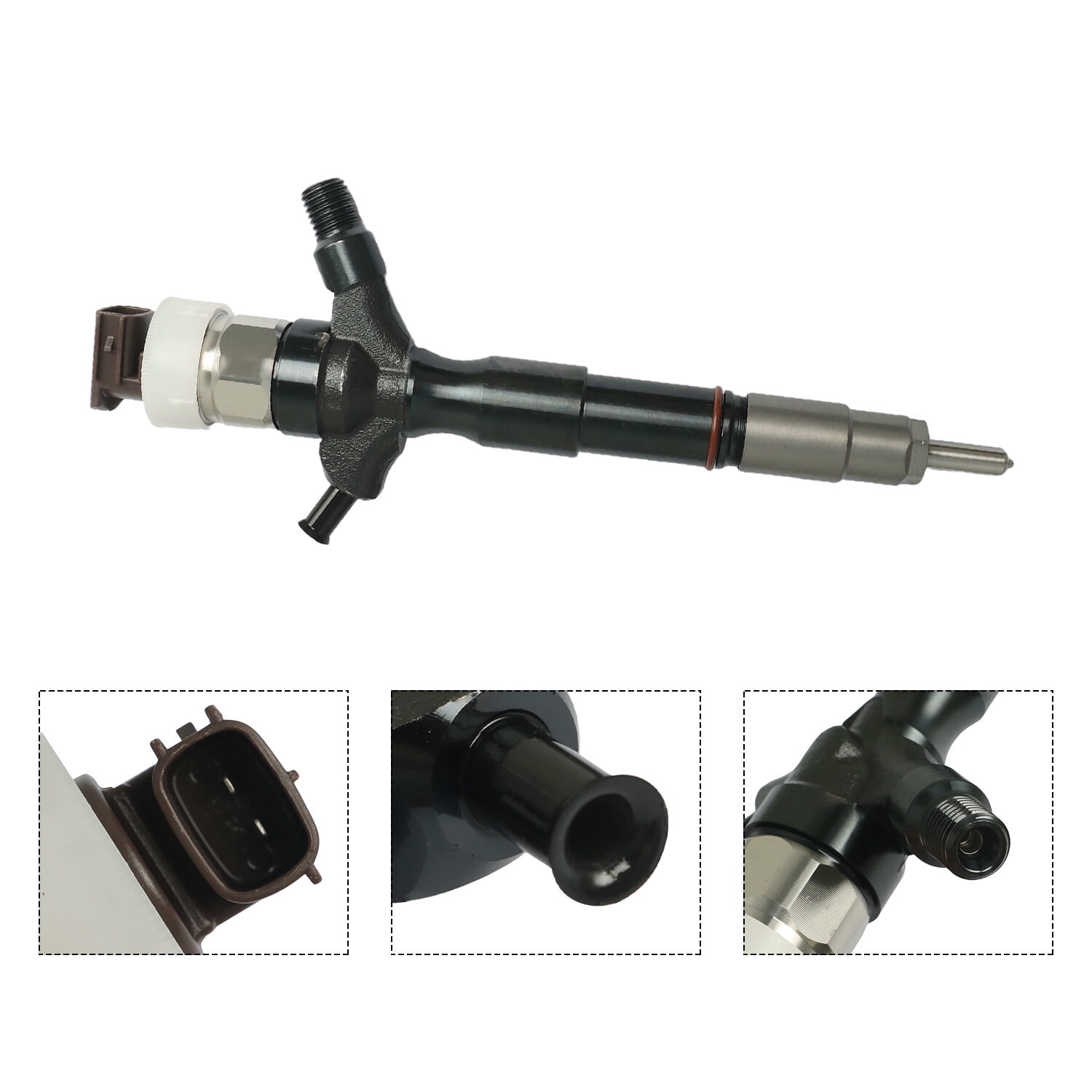 Fuel Injector for Toyota Hilux 1KD-FTV Euro4 2006 2007 Diesel 23670 ...