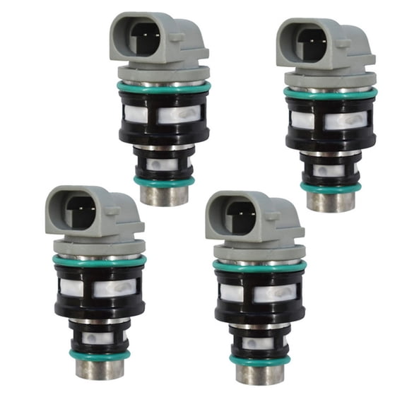 Fuel Injectors 17113124 17113197 Fit for Chevrolet Cavalier S10 LLV Beretta Corsica 94-97, 5 Holes (4 Pcs)