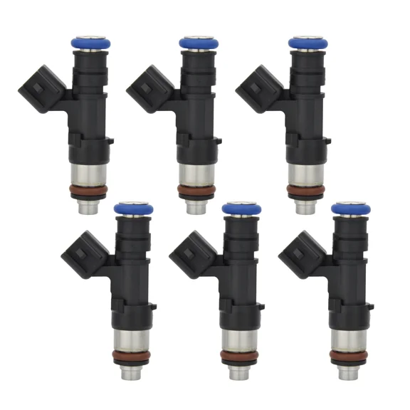 Fuel Injectors 6-Pack for 2005-2011 Ford Explorer Mustang Ranger Mercury Mountaineer 4.0L V6 - FJ818, 5L2Z9F593CA
