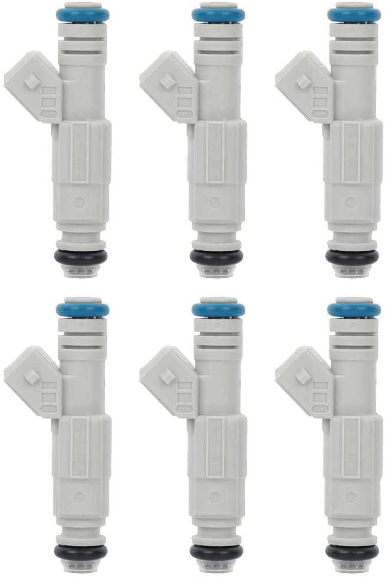 Fuel Injectors ECCPP 6pc 4 Hole Fuel Injector Kit 0280155962 fit for 1999-2000 for Ford Explorer 4.0L 1998-2000 for Ford for Ranger 4.0L 1998-2001 for Mazda B4000 4.0L