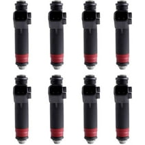 Fuel Injectors ECCPP 8pcs High Performance 2 Hole Fuel Injector Kits 53032145AA Fit for 01 02 for Jeep for Grand for Cherokee 4.7L,01-03 for Dodge Dakota for Durango,2002 2003 for Dodge for Ram 1500