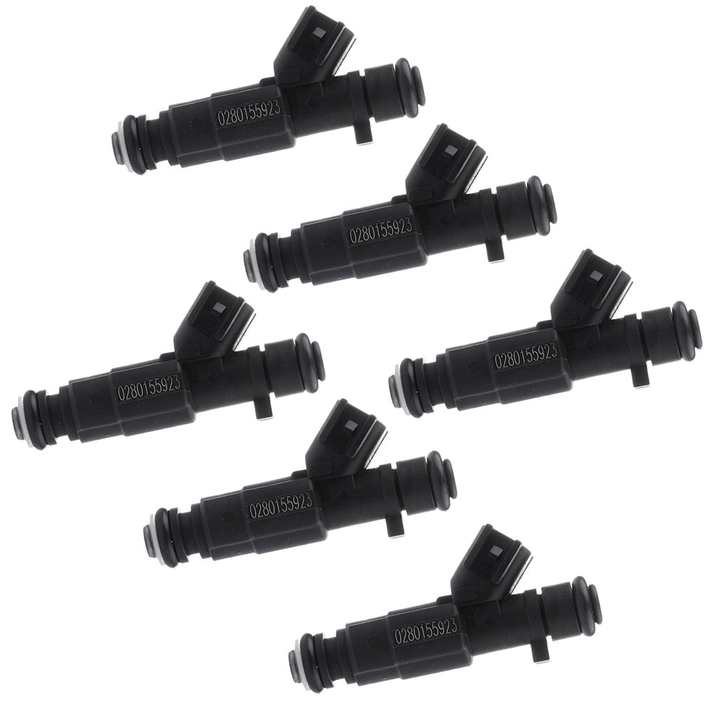 Fuel Injectors SCITOO 4 Hole New OEM Black Fuel Injector Kits for Jeep for Cherokee/Grand for