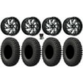 thumbnail image 1 of Fuel Kompressor 18" Wheels Black 40" MotoCrusher Tires Polaris RZR XP 1000 / PRO XP / Ranger XP 900/1000, 1 of 4