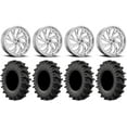 thumbnail image 1 of Fuel Kompressor 24" Wheels Polished 35" MotoSlayer Tires Kawasaki Teryx Mule, 1 of 4