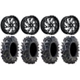 thumbnail image 1 of Fuel Kompressor Black 18" Wheels 34" Terminator Tires Kawasaki Teryx Mule, 1 of 4