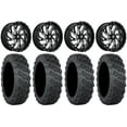 thumbnail image 1 of Fuel Kompressor Black 20" Wheels 33" Versa Cross V3 Tires Kawasaki Teryx Mule, 1 of 4