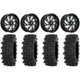 thumbnail image 1 of Fuel Kompressor Black 20" Wheels 35" ACP Tires Sportsman RZR Ranger, 1 of 4