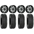 thumbnail image 1 of Fuel Kompressor Black 24" Wheels 40" XT400 Tires Polaris RZR XP 1000 / PRO XP / Ranger XP 900/1000, 1 of 4
