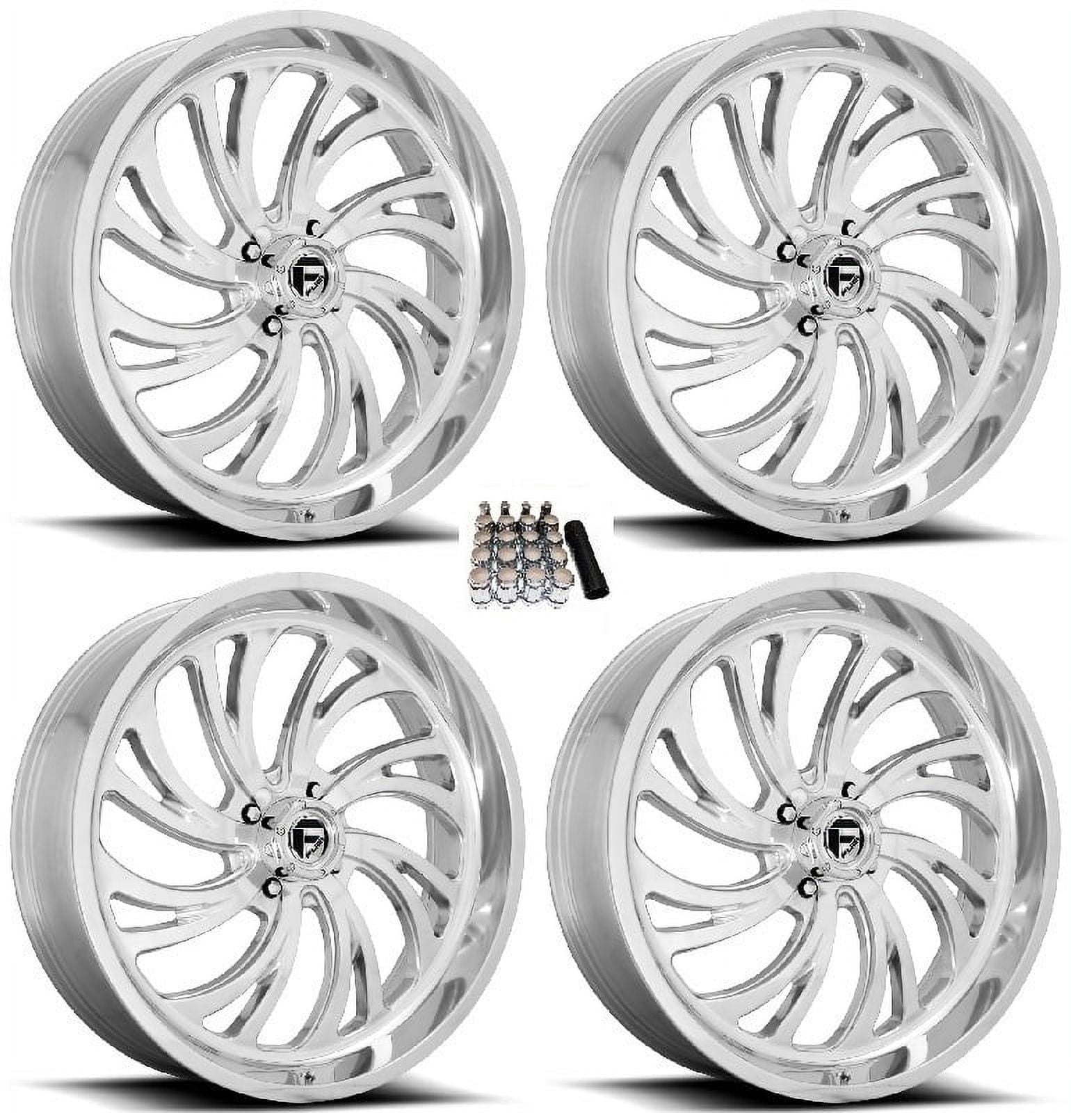 Fuel Kompressor UTV Wheels Polished 24