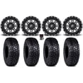 thumbnail image 1 of Fuel Lethal 14" Wheels Black 30" Intersect Tires Polaris RZR XP 1000 / PRO XP / Ranger XP 900/1000, 1 of 4