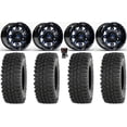 thumbnail image 1 of Fuel Lethal 14" Wheels Blue 27" BDC Tires Kawasaki Mule Pro FXT, 1 of 4