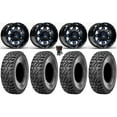 thumbnail image 1 of Fuel Lethal 14" Wheels Blue 27" Ridge Saw 2.0 Tires Sportsman 550 850 1000, 1 of 4