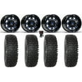 thumbnail image 1 of Fuel Lethal 14" Wheels Blue 28" RC500 Tires Sportsman RZR Ranger, 1 of 4