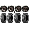 thumbnail image 1 of Fuel Lethal 14" Wheels Orange 27" Predator Tires Polaris RZR XP 1000 / PRO XP / Ranger XP 900/1000, 1 of 5