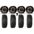 thumbnail image 1 of Fuel Lethal 14" Wheels Orange 30" RC500 Tires Polaris RZR XP 1000 / PRO XP / Ranger XP 900/1000, 1 of 4