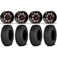 thumbnail image 1 of Fuel Lethal 14" Wheels Red 27" Coyote Tires Polaris RZR XP 1000 / PRO XP / Ranger XP 900/1000, 1 of 4