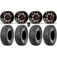 thumbnail image 1 of Fuel Lethal 14" Wheels Red 27" Ridge Saw 2.0 Tires Polaris RZR XP 1000 / PRO XP / Ranger XP 900/1000, 1 of 4