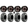 thumbnail image 1 of Fuel Lethal 14" Wheels Red 30" Carnivore R/T Tires Sportsman RZR Ranger, 1 of 4
