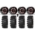 thumbnail image 1 of Fuel Lethal 14" Wheels Red 30" Outlaw M/T Tires Polaris RZR XP 1000 / PRO XP / Ranger XP 900/1000, 1 of 4