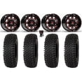 thumbnail image 1 of Fuel Lethal 14" Wheels Red 30" Roctane ST Tires Kawasaki Mule Pro FXT, 1 of 4