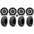 thumbnail image 1 of Fuel Lethal 15" Wheels Bk 32" Rampage Fury Tires Sportsman RZR Ranger, 1 of 4