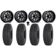 thumbnail image 1 of Fuel Lethal 15" Wheels Black 32" Chicane LT Tires Kawasaki Mule Pro FXT, 1 of 4