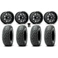 thumbnail image 1 of Fuel Lethal 15" Wheels Black 32" RocScraper Tires Can-Am Commander Maverick Renegade Outlander Defender, 1 of 4