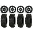 thumbnail image 1 of Fuel Lethal 15" Wheels Black 32" XComp ATR Tires Kawasaki Teryx Mule, 1 of 4