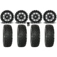 thumbnail image 1 of Fuel Lethal 15" Wheels Black 35" RC500S Sticky Tires Kawasaki Mule Pro FXT, 1 of 4