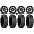 thumbnail image 1 of Fuel Lethal 15" Wheels Black 35" Versa Cross V3 Tires Kawasaki Mule Pro FXT, 1 of 4